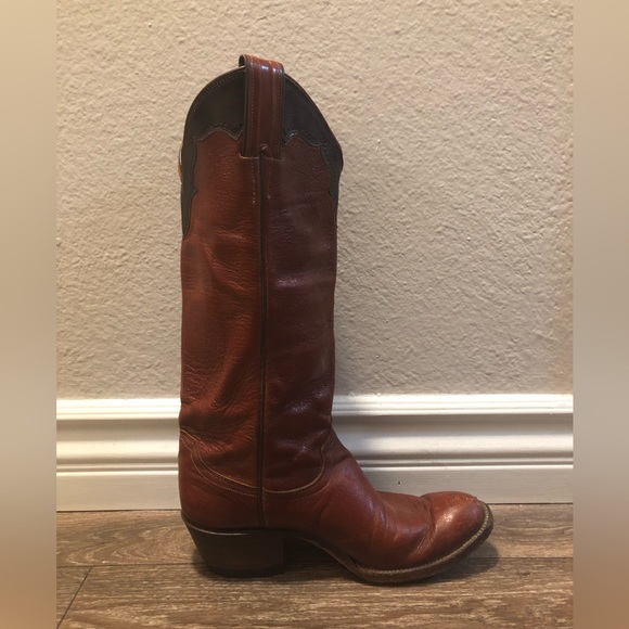 Vintage Justin Leather Boots Women’s - Picture 2 of 5